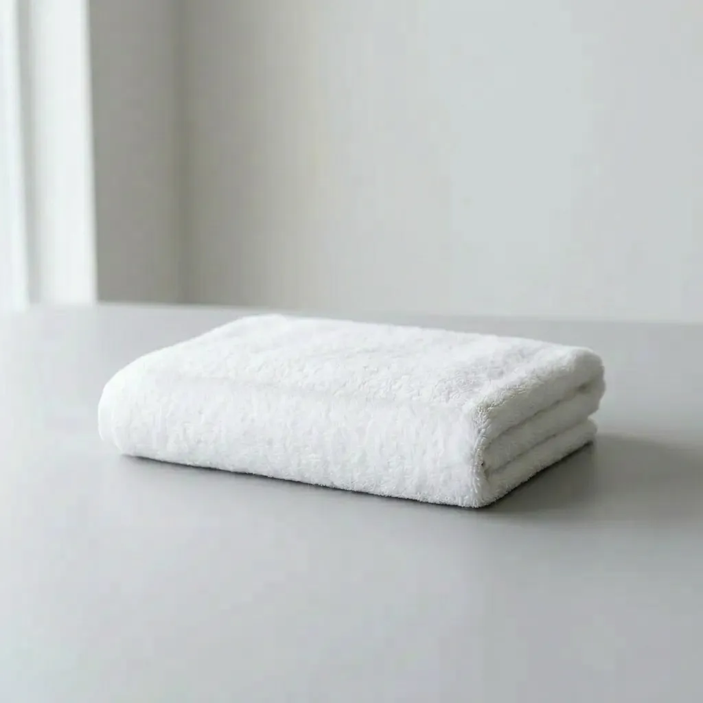 Folded single towel