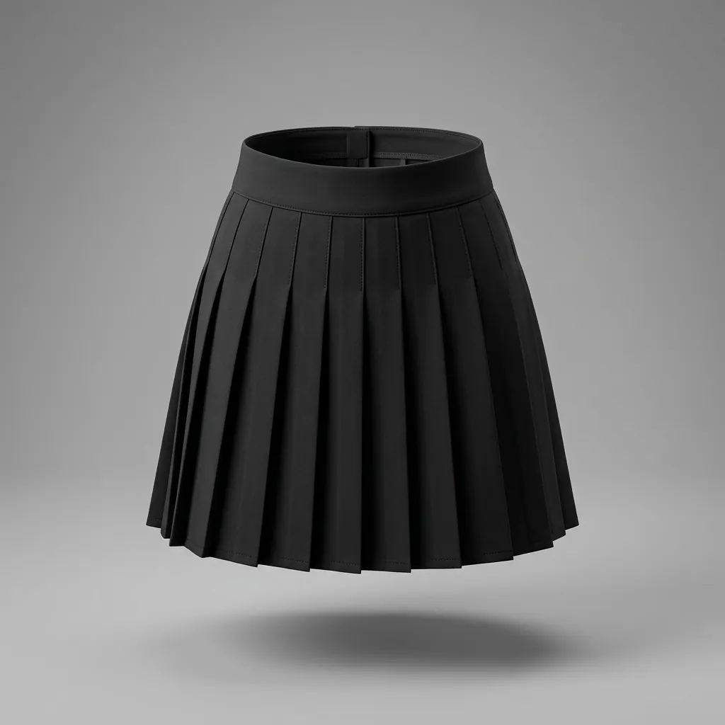 Pleated skirt