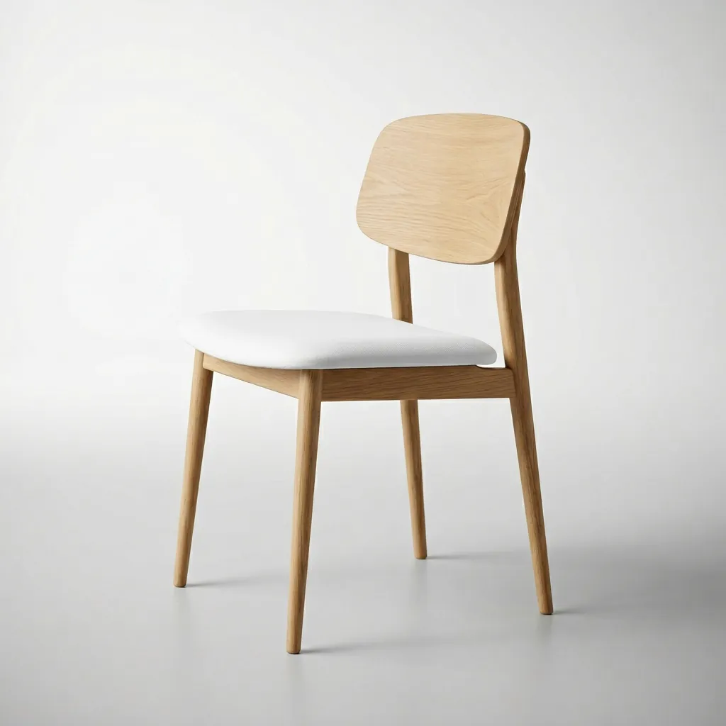 Half-covered chair